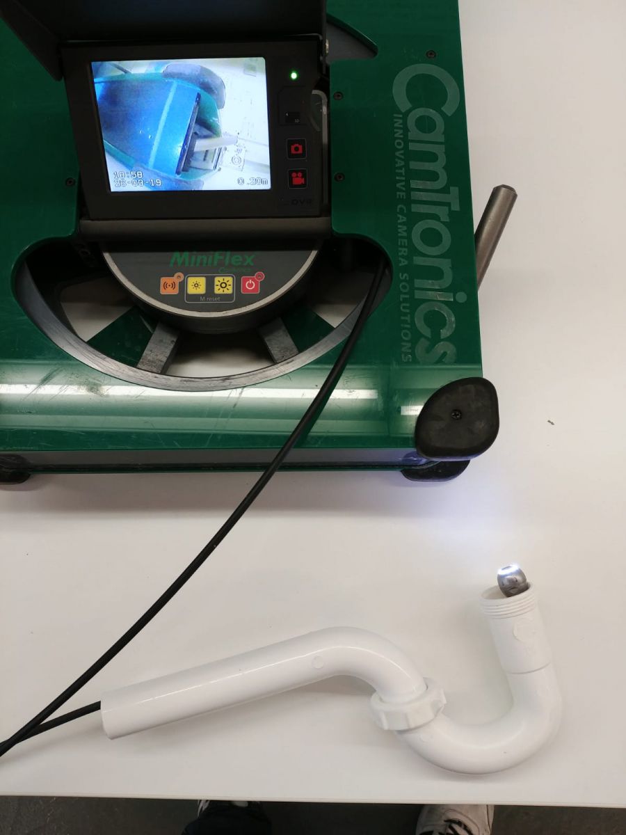 MiniFlex, La mini caméra d'inspection d'égout flexible (Ø32–100mm)